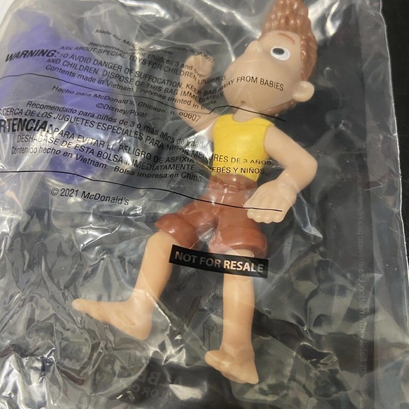 LUCA Happy Meal Toy McDonalds 2021 Color Changing Alberto Scorfano #3 ~ NEW - Picture 2 of 5